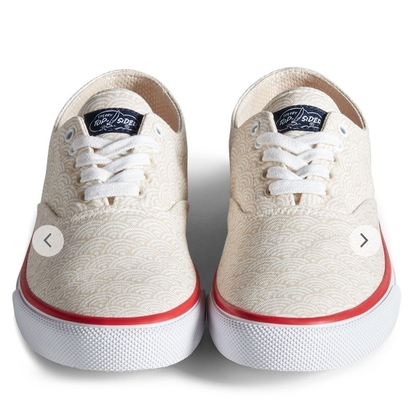 ✨NWT! Sperry Unisex Cloud CVO Wave Print Deck Sneaker, size 9. - Picture 2 of 9